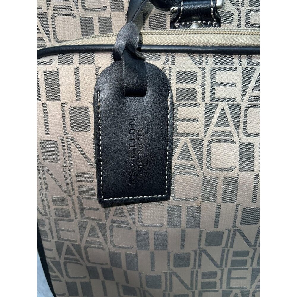 Kenneth Cole Reaction Beige 17" Under seat Rolling Carry On Laptop Bag Wheels - Picture 6 of 16